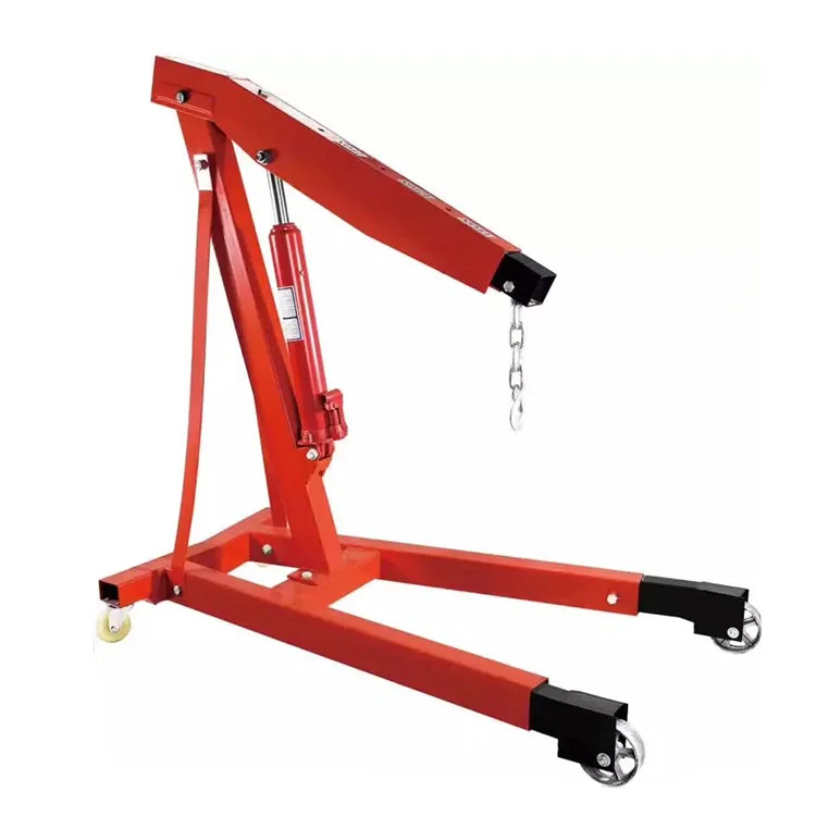3 T Hydraulic Lifting Machine Small Crane Engine Manual Hydraulic Crane