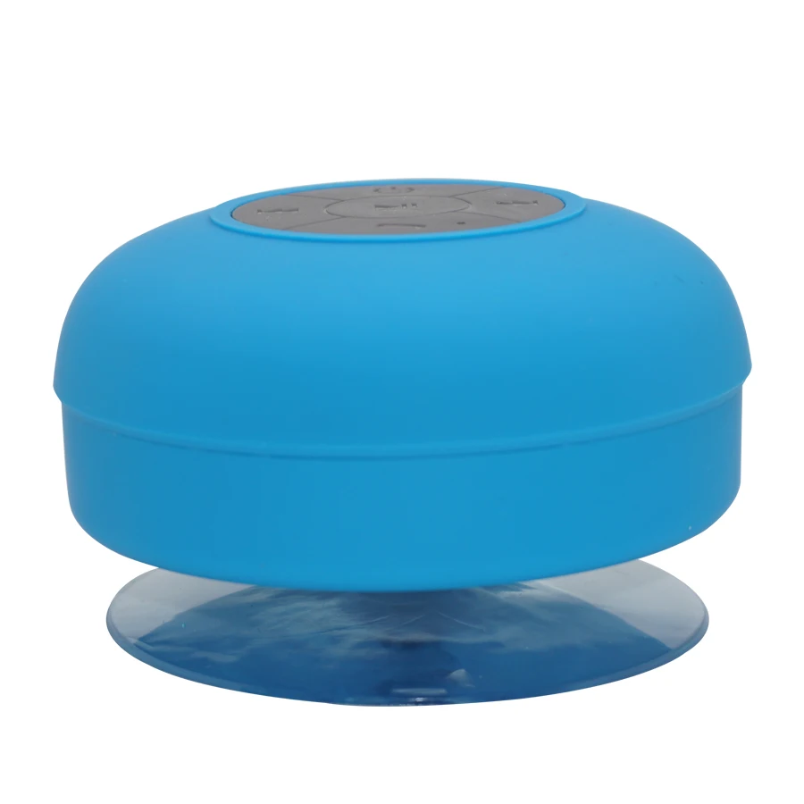 Динамик Портативный Беспроводной мини Водонепроницаемый душ Динамик s для телефона MP3 Bluetooth Автомобильная гарнитура Динамик BS001 синий