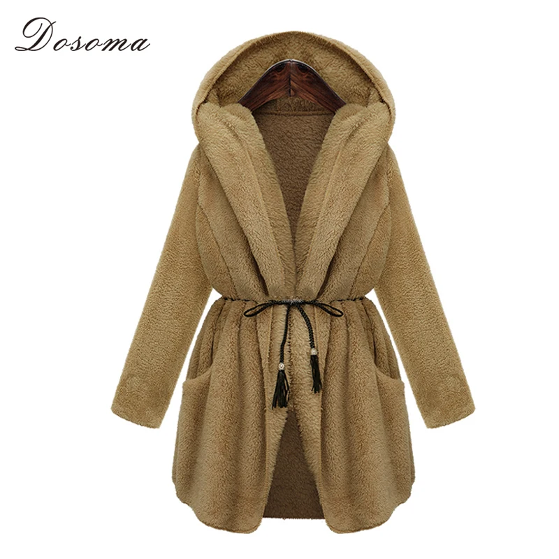 5xl plus size hooded lambswool jacket women 2016 european style autumn
