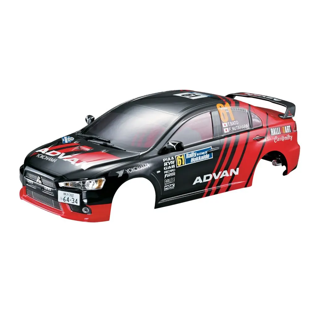 

Killerbody RC Car Body Shell Frame Kit for Mitsubishi Lancer Evolution X 1/10 Electric Touring Car RC Car Shell DIY Parts
