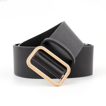 

Women Belt Solid Stitched Plus Size Cummerbunds Belts For Women Apparel Lady Belt Waist Pu Leather Black Women's Belts SE90