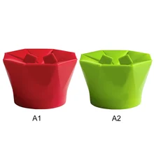 Портативный Microwaveable силиконовый попкорн чайник складная чаша для попкорна ведро Кухня Посуда для выпечки дома вечерние самодельный гаджет поставки