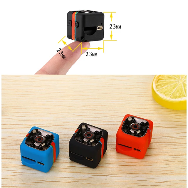 

480P 1080P SQ11 Mini Camera Full HD Espia Oculta Small Secret Cam Gizli Kamera Micro Escondidas Night Vision Moiton Detection