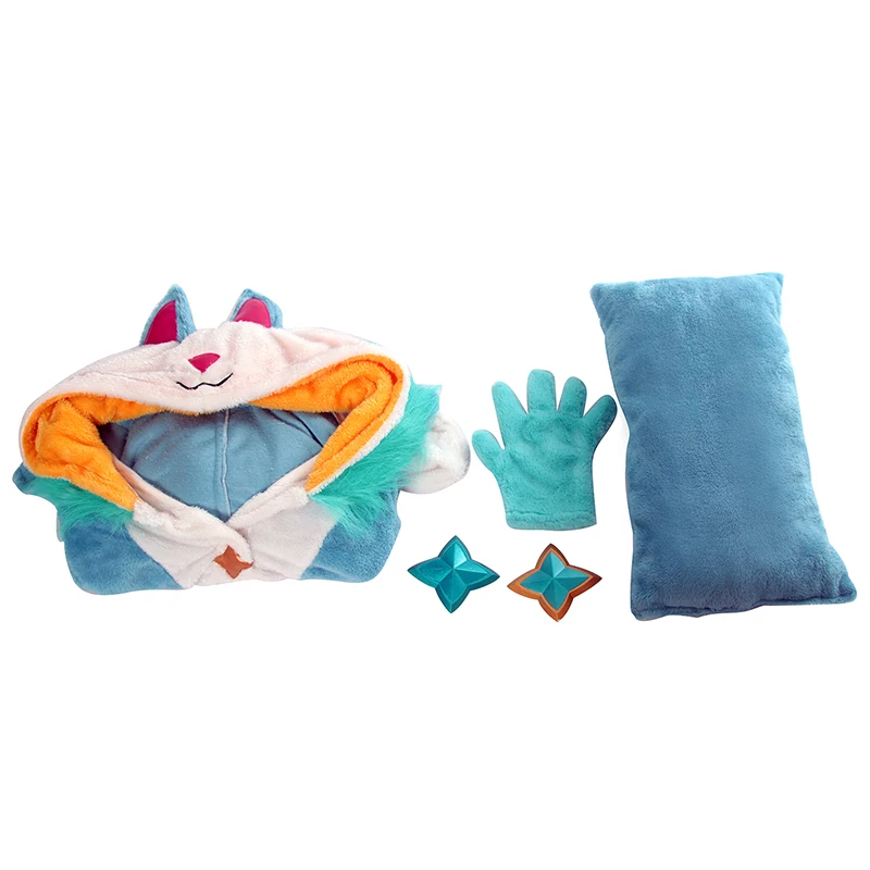 ROLECOS Game LOL Cosplay Costumes Star Guardian Ezreal Pajamas Guardian Pajamas Jumpsuits Costumes for Unisex Cosplay Costumes 