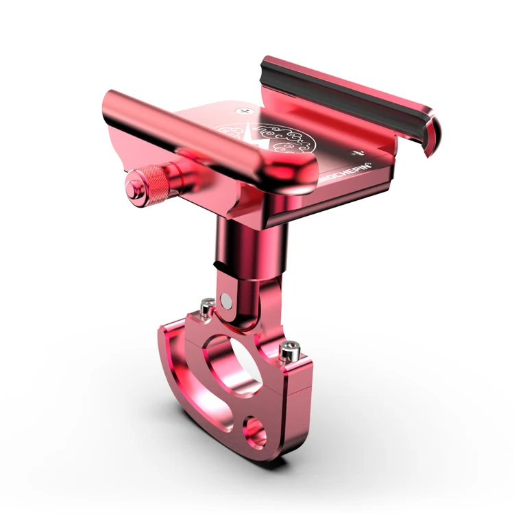 

Aluminum Alloy Motorcycle Phone Holder For iPhone Support Telephone Moto Holder GPS Bike Universal Handlebar Holder For Samsung