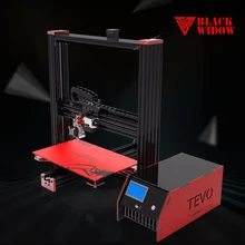 Impressora 3D tevo Черная Вдова 3D-принтеры imprimante 3D большая площадь печати openbuild алюминиевого профиля МКС MOSFET подарок