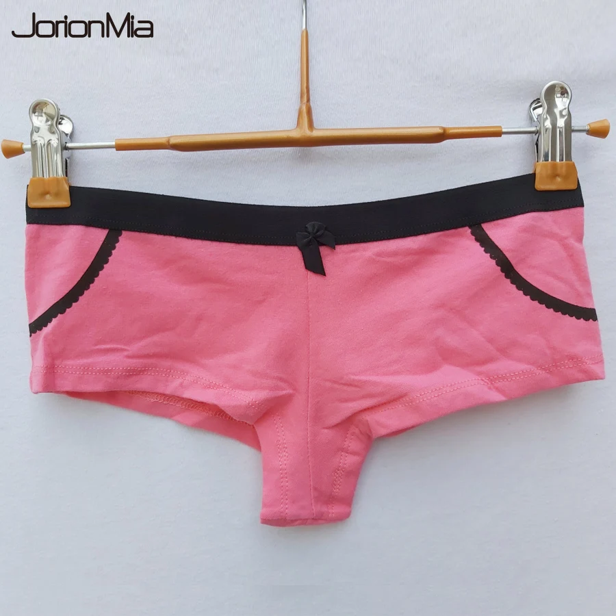 

Sexy Women's Panties Boxer Cotton Underpants Female Underwear Plus Size Ladies Shorts Kawaii Print Girls Boyshort 86985-1
