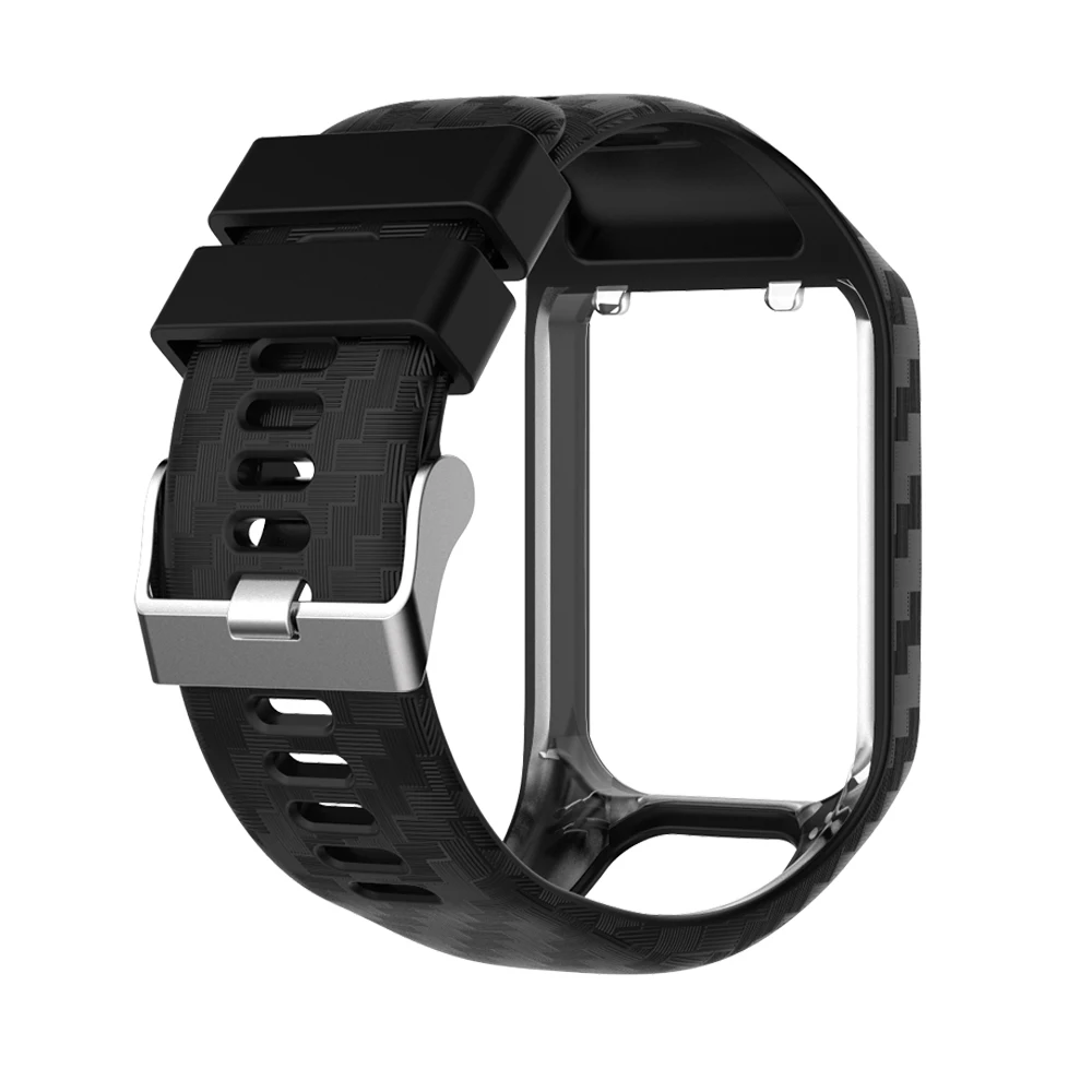 Силиконовый сменный ремешок для TomTom 2 3 Spark Runner Music Cardio GPS часы браслет часов Мягкий