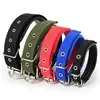 Correa de nailon ajustable para perro, Collar cómodo de 4,0x60cm de longitud para perros pequeños y de mascota grande, 4 colores rojo/azul/negro/verde ► Foto 2/4