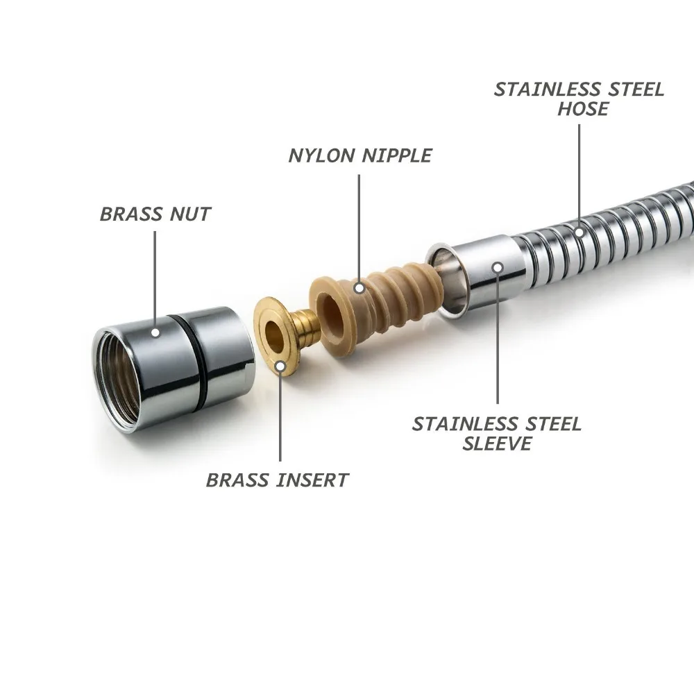 Наборы душевых головок, принадлежности для ванной комнаты, двойные смесители для душа, 3 варианта разветвителя, кронштейн, 3 режима распыления воды, высокое давление, верхний спрей