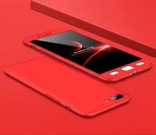 Red All Inclusive PC Gasbag Back Case Cover For One Plus 5 A5000 OnePlus5 Case