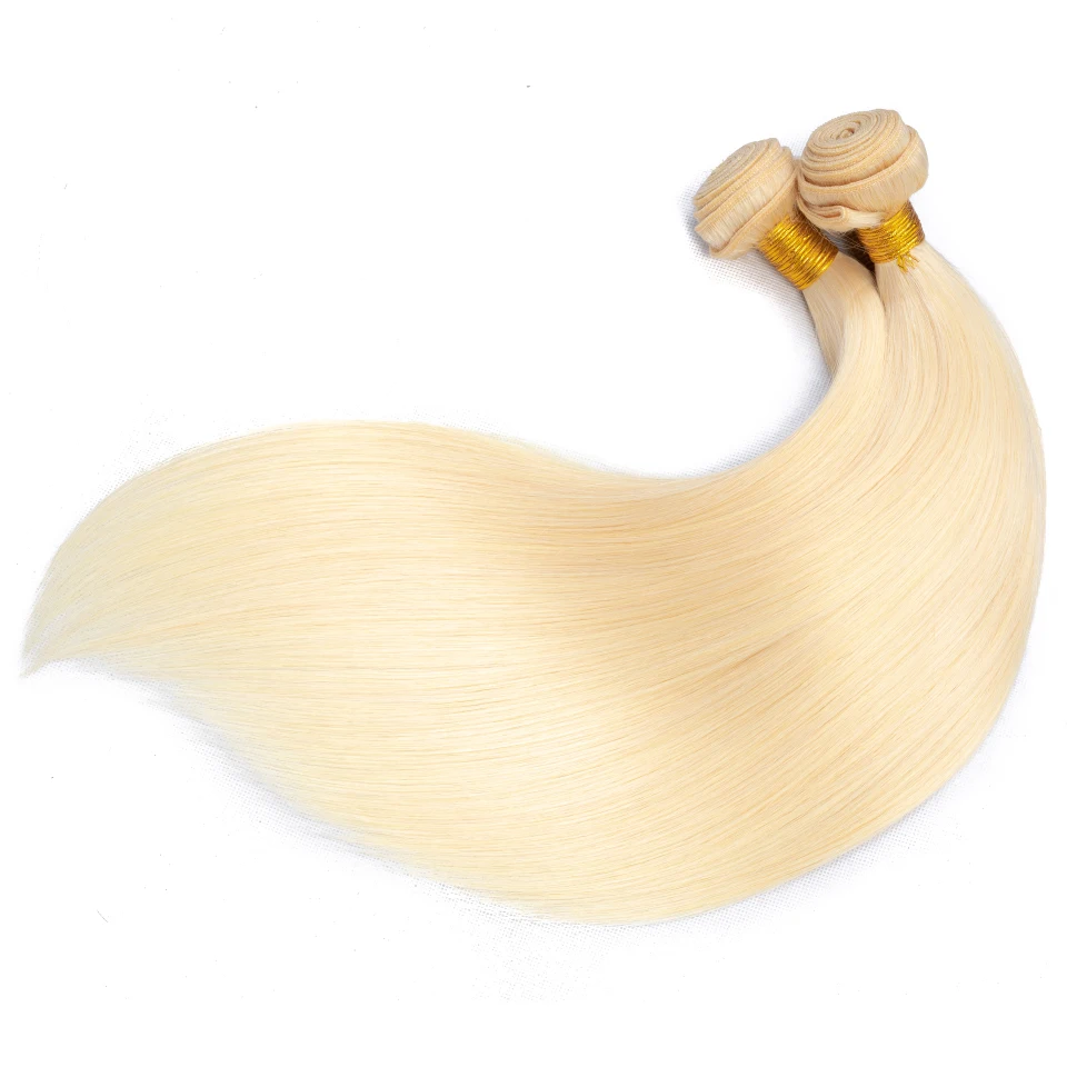 blonde bundles with closure 8