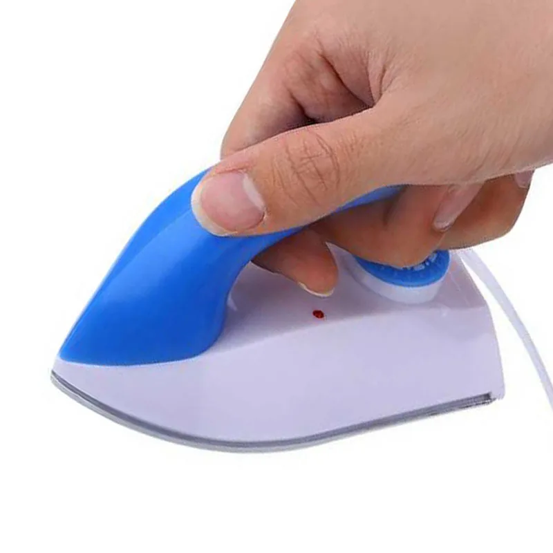 

Mini Electric Iron stamp Travel Thermostat Handheld Coated Plate Steam Electric Irons Collar Cuff Automatic Temperature Setting