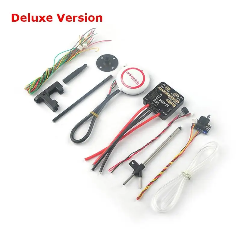 

Inav F4 Flight Controller Standard/Deluxe Version Integrated OSD Buzzer W/Without M8N GPS Airspeed