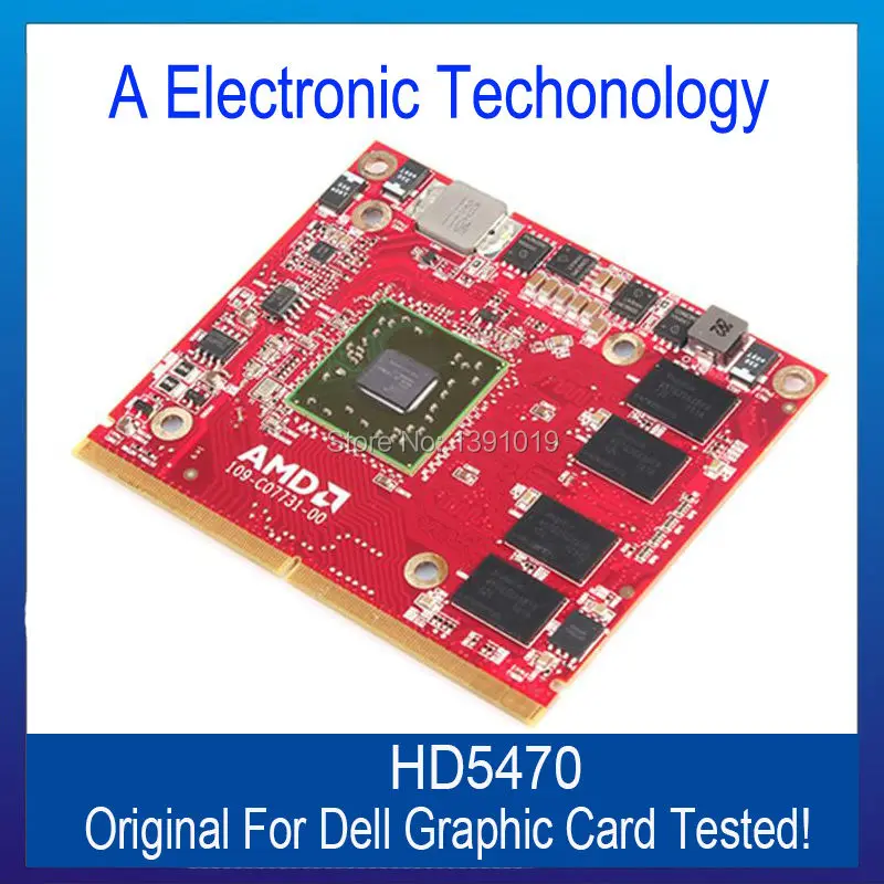  Original Genuine 512MB HD5470 Graphic Card For DELL AMD Display Video Card GPU Replacement Tested Working 