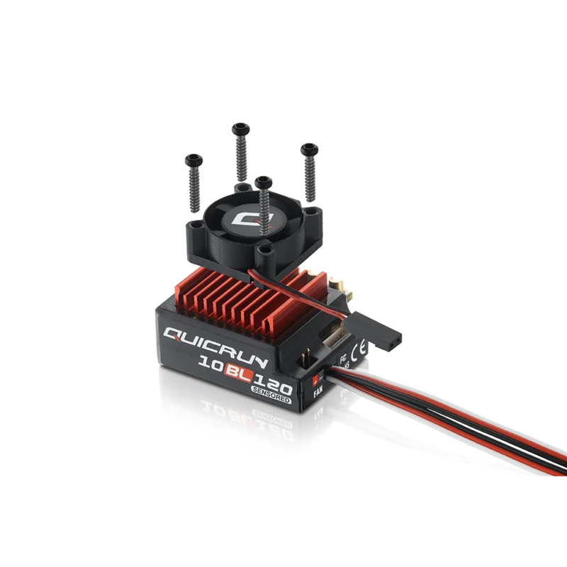 FATJAY HobbyWing quirun 3650 SD G2 с поддержкой быстрого запуска 10BL120 120A сенсорная + светодиодная