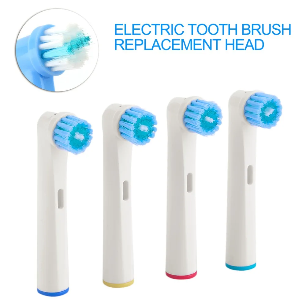 

4Pcs/lot Professional Replaceable Electric Toothbrush heads Bright Fits Oral Tooth Brush Replacement Tips Clean Tooth White