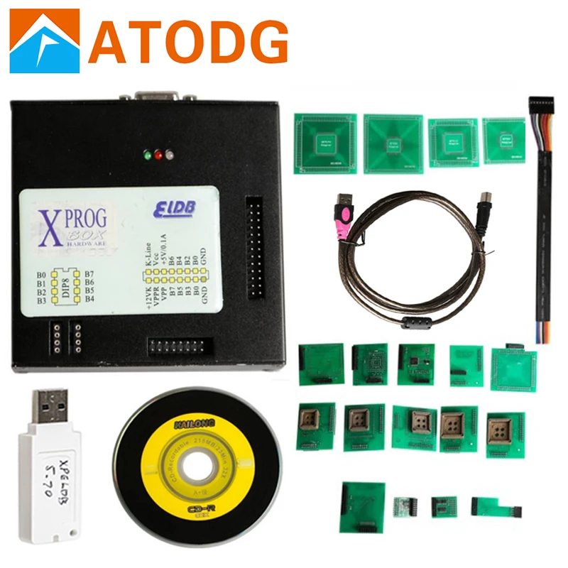 XPROG V5.84 с USB-ключом ECU чип тюнинг XPROG-M V5.70 версия Xprog m 5 55 Porgrammer хорошее качество в