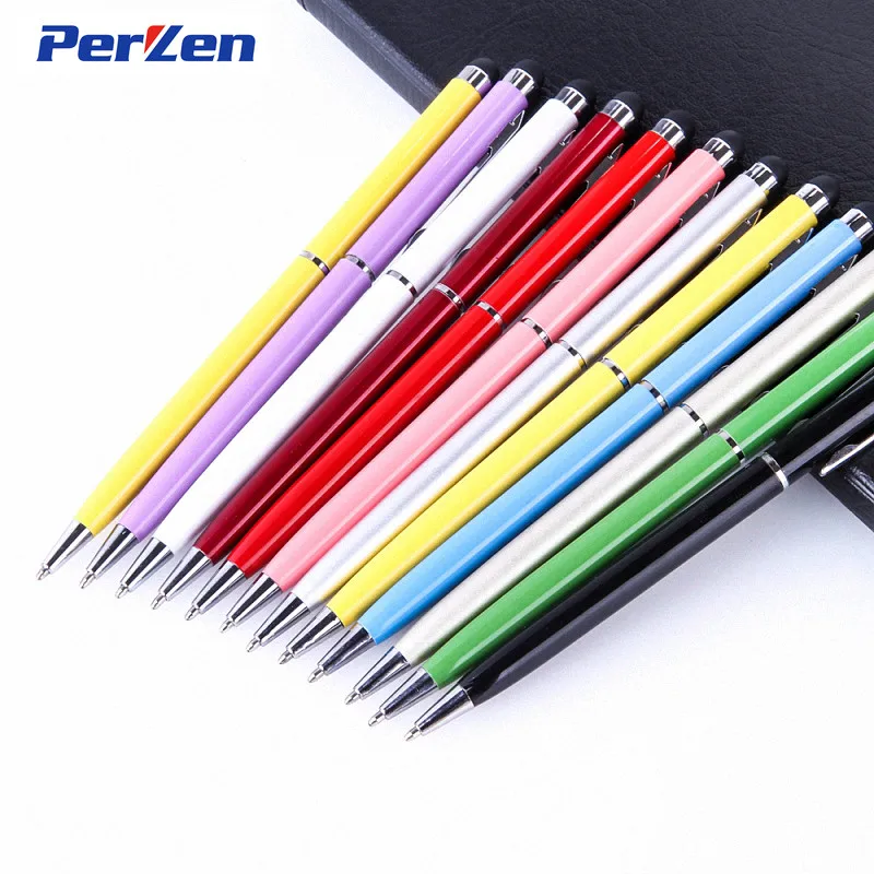 US $860.99 Hot SaleUniversal 2 In 1 Capacitive Touch Screen Stylus Ball Point Pen For Iphone Ipad Tablet Pc Samsung Free Shipping 4000pcs