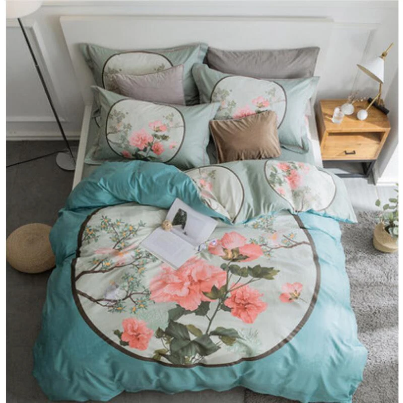 

Cotton material suitable for spring/autumn/winter quilts Soft and comfortable exquisite workmanship good quality, good sleep