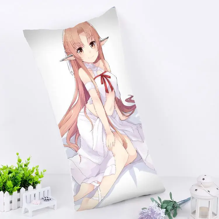Чехол наволочка с рисунком дакимакура из аниме RPC98|sword art online dakimakura|pillow coverhobby express |