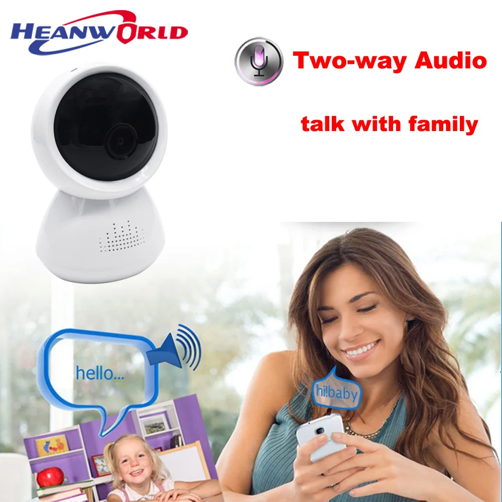 Full HD WiFi камера 1080P рыбий глаз панорамная беспроводная IP P2P домашняя веб Мини