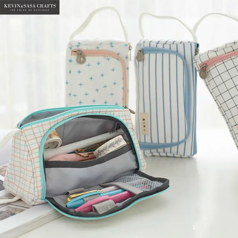 

New Super Pencil Case Kawaii Large Capacity Pencilcase School Pen Case Supplies Pencil Bag School Box Pencils Pouch Stationery