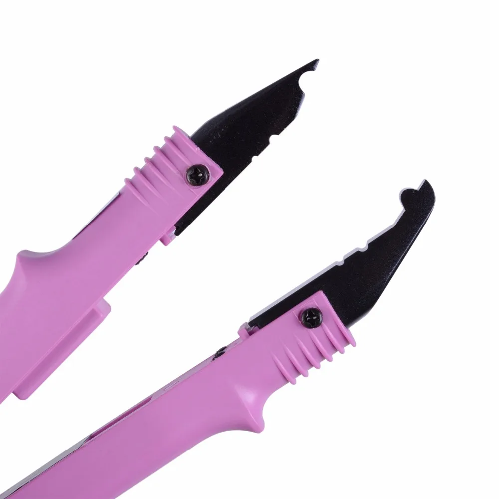 1 Set Loof Hair Extension Fusion Iron Tool Pre Bonded Keratin Adjustable Temperature Heat Iron Hair Connector Full Tool Kit hair extension tool