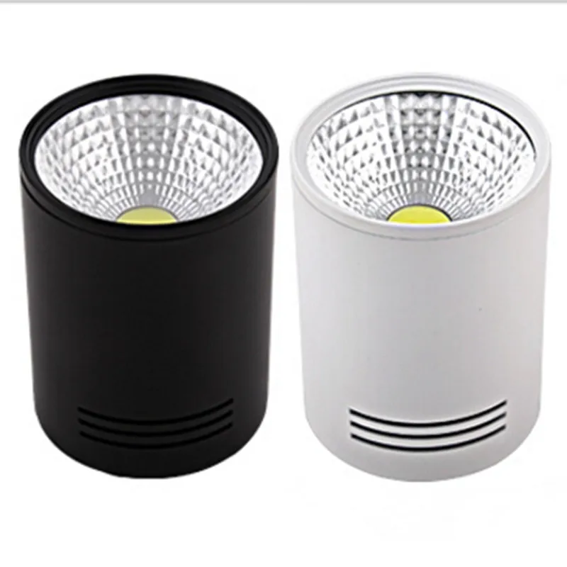 

Epistar Lighting 10W LED Downlight Surface Mount Housing for areas can not be recessed led ceiling lamp AC85~265V