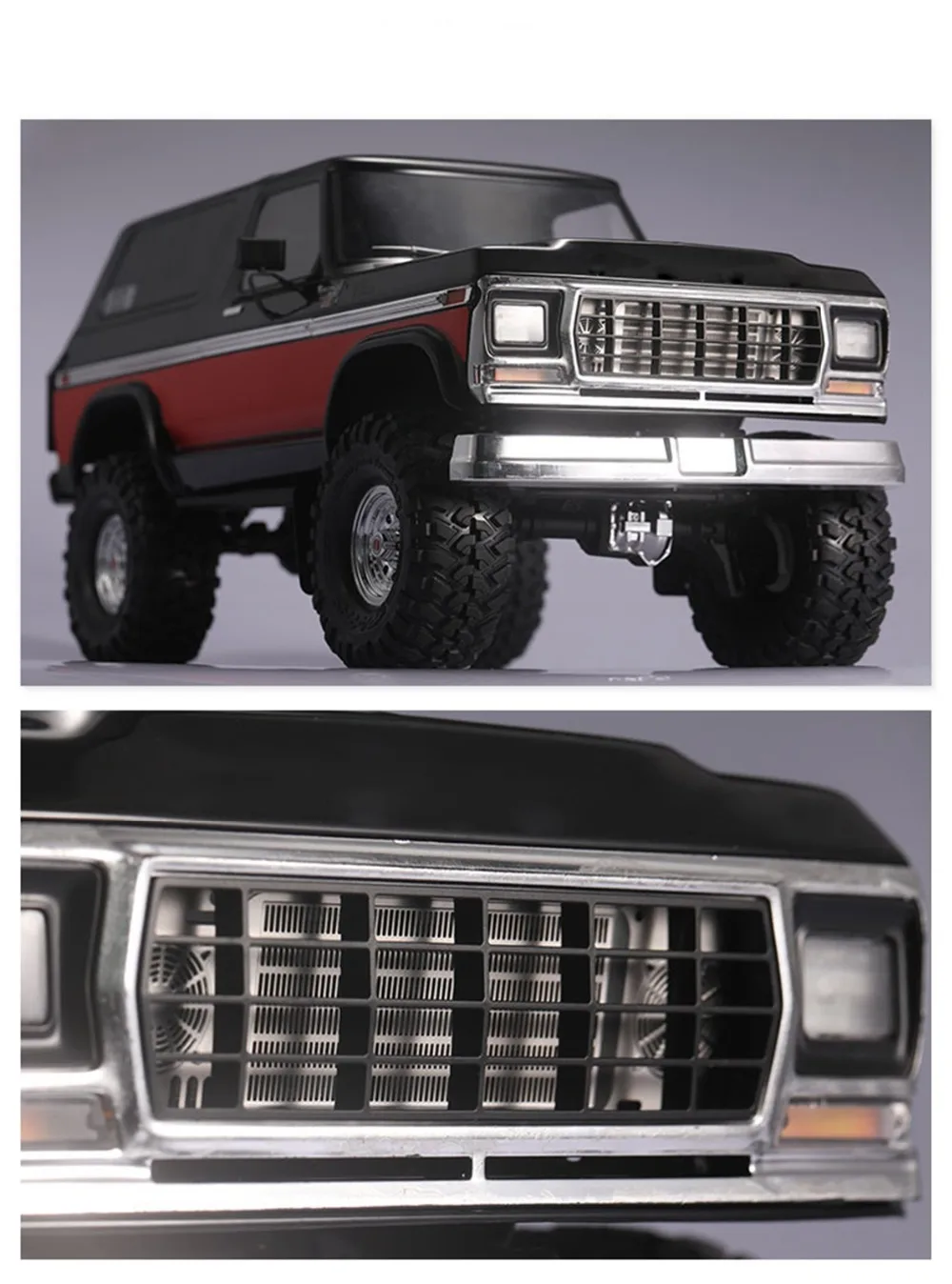 XBERSTAR для DJ Traxxas TRX4 металлическая сетка имитация резервуар воды охлаждающая