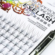 Супер мягкий шелк 4D объемные ресницы натуральный Красота Макияж Расширение