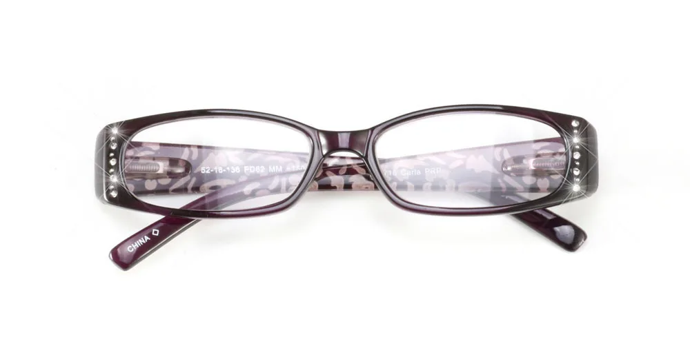 Женские удобные очки для чтения с фиолетовыми бриллиантами, ультра-светильник, диоптрийные очки для дальнозоркости+ 1,0+ 1,25+ 1,5+ 1,75+ 2,0+ 2,25+ 2,5+ 3,25+ 3,0+ 3,25