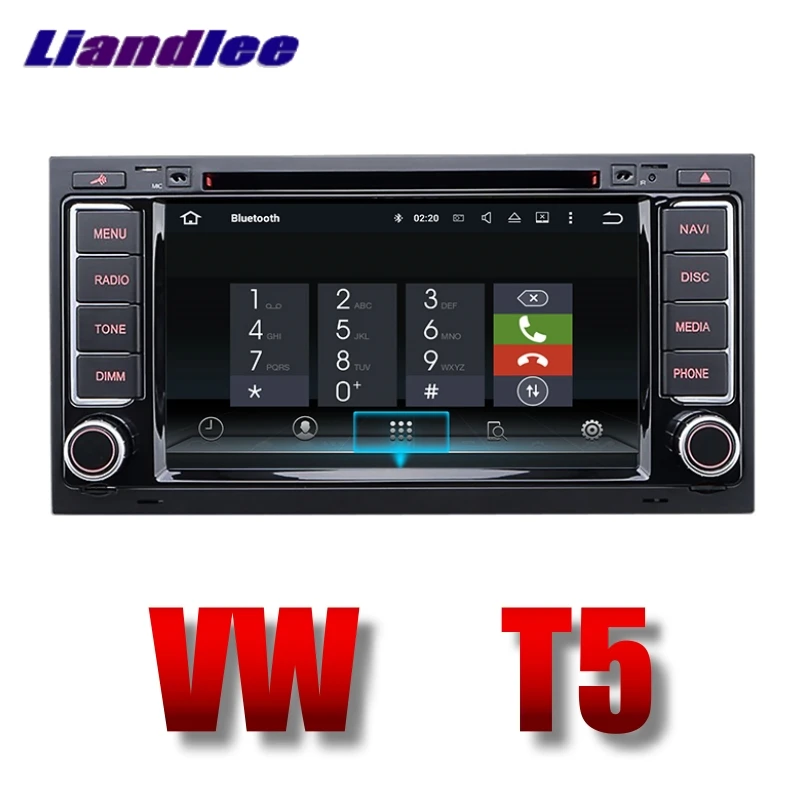 Top Liandlee Car Multimedia Player NAVI For Volkswagen VW Touareg T5 Transporter Car Touch Screen Radio DVD Stereo GPS Navigation 4