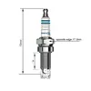 Motorcycle Iridium Spark Plug D8TC for DPR8EIX-9 DPR8EA-9 DR8EIX DR8EA DR8EGP IX24 IX24B X24ESRZ-U X24ESZU9 R6G A6GC XS4163 ► Photo 2/2