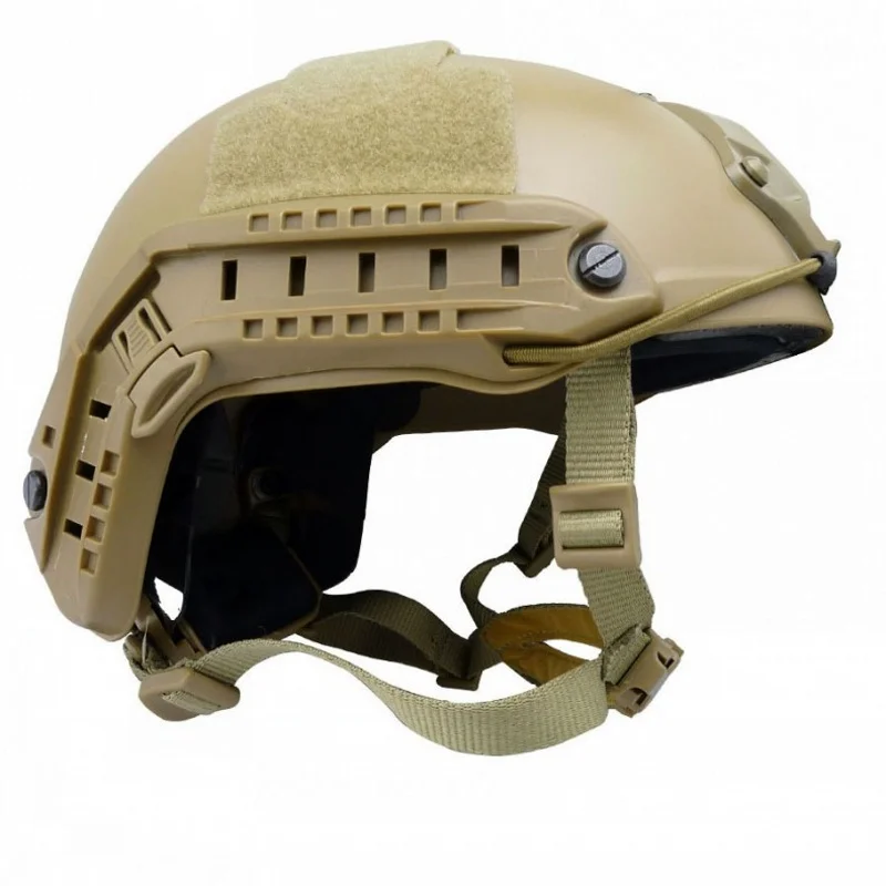 Легкий страйкбол MH Тактический шлем военная армия шлемы Swat Wargame защита головы для пейнтбола баллистический Быстрый Шлем - Цвет: DE