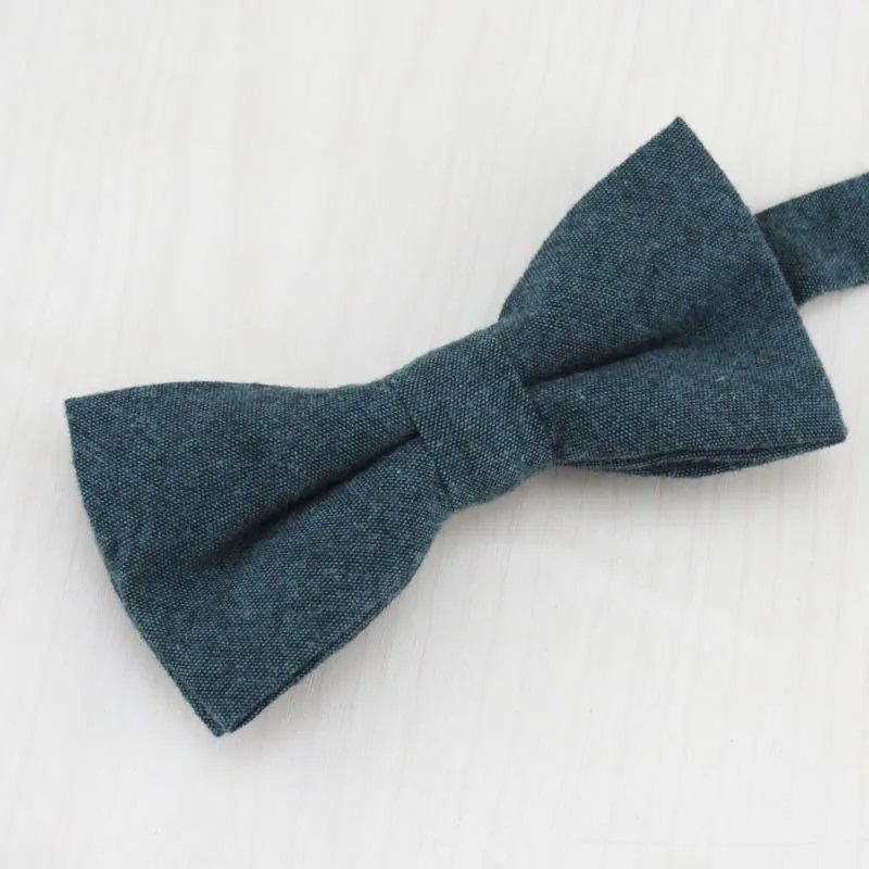 Mantieqingway бизнес хлопковые галстуки для мужчин Свадебные Рождественские украшения костюмы узкий галстук Gravatas тонкий Аксессуары для галстуков - Цвет: Dark green B