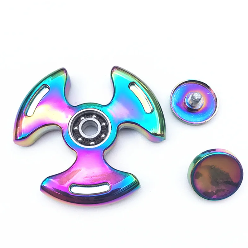 Новый Непоседа блесны ручной spinner фиджеты для СДВГ сенсорными украсить палец Spinner Металлический для аутизма и СДВГ взрослых анти-стресс