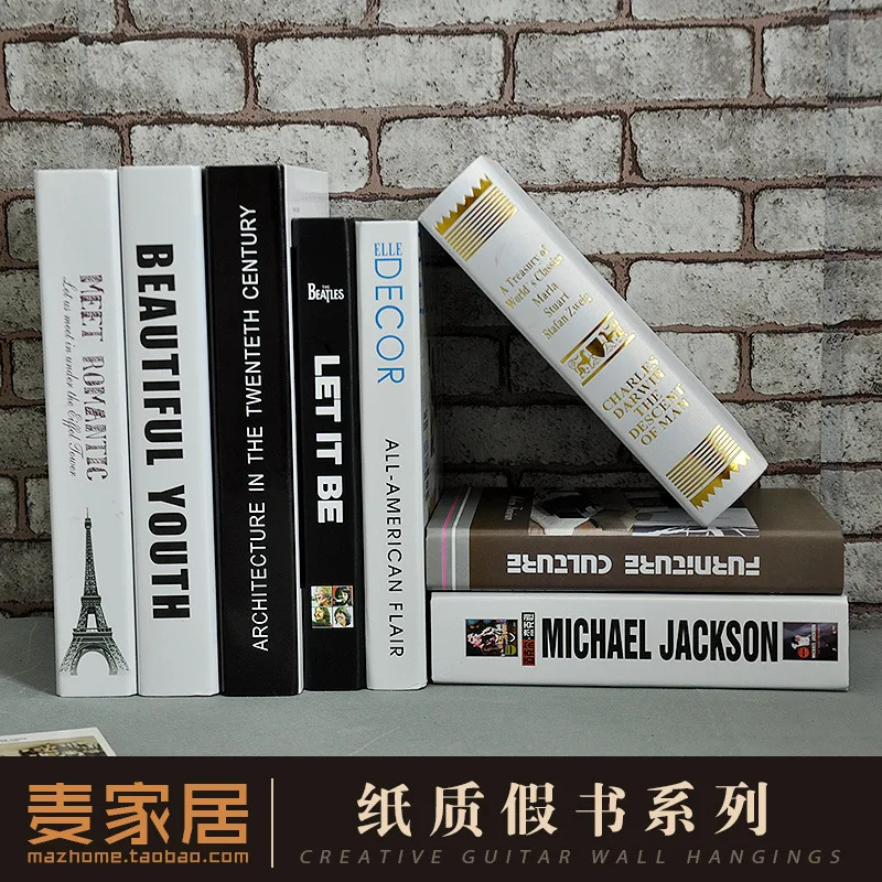 الأزياء ورقة وهمية كتاب دراسة التصوير كاميرا محاكاة نموذج صندوق كتب تأثيث المنزل الدعائم خزانة ديكور الديكور