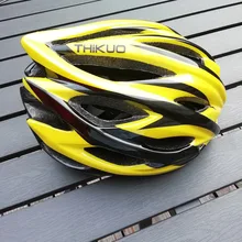 Thikuo Bicycle Helmets Men Women Bike Helmet Back Light Mountain Road Bike Integrally Molded Cycling Helmets batfox 2017 cycling helmet men woman road bicycle protection helmet integrally molded safty mountain mtb bike helmets