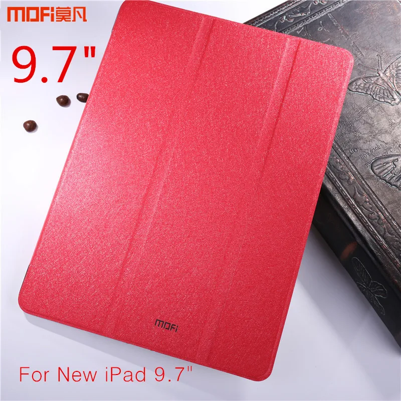 

For ipad case 9.7 MOFi original for ipad 2017 case flip for new ipad case cover stand typing holder hard smart wake up sleep 9.7