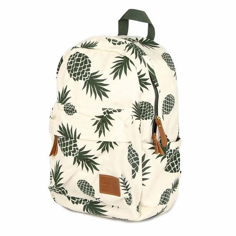 Hot Special Designed Backpack Pineapple Printing School Bags For Teena ...