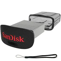 SanDisk 32 ГБ Флешка 64 ГБ мини ручка привода Ultra Fit USB 3,0 USB Stick 16 ГБ 128 ГБ usb-накопители usb ключ Шифрование