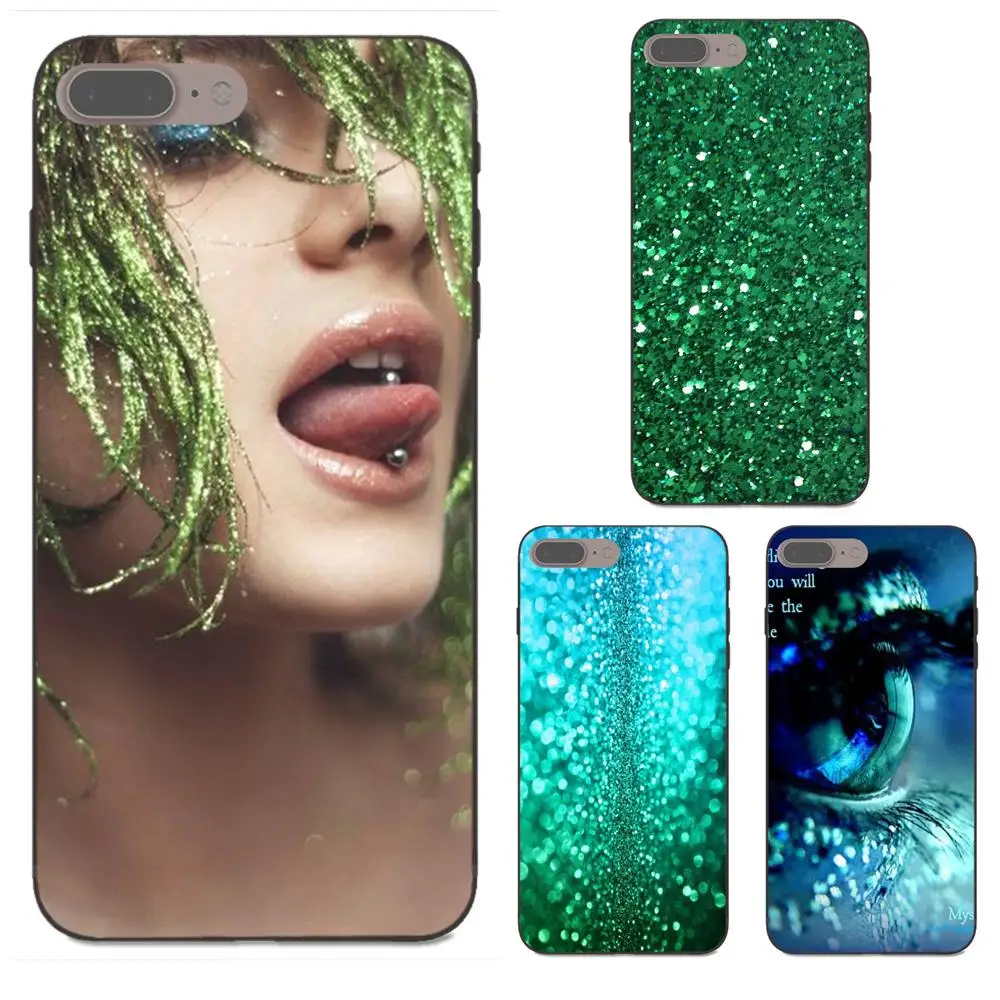 

Green Glitter Soft TPU Protector Cases For Xiaomi Redmi Note 2 3 4 4A 4X 5 5A 6 6A Plus Pro S2 Y2