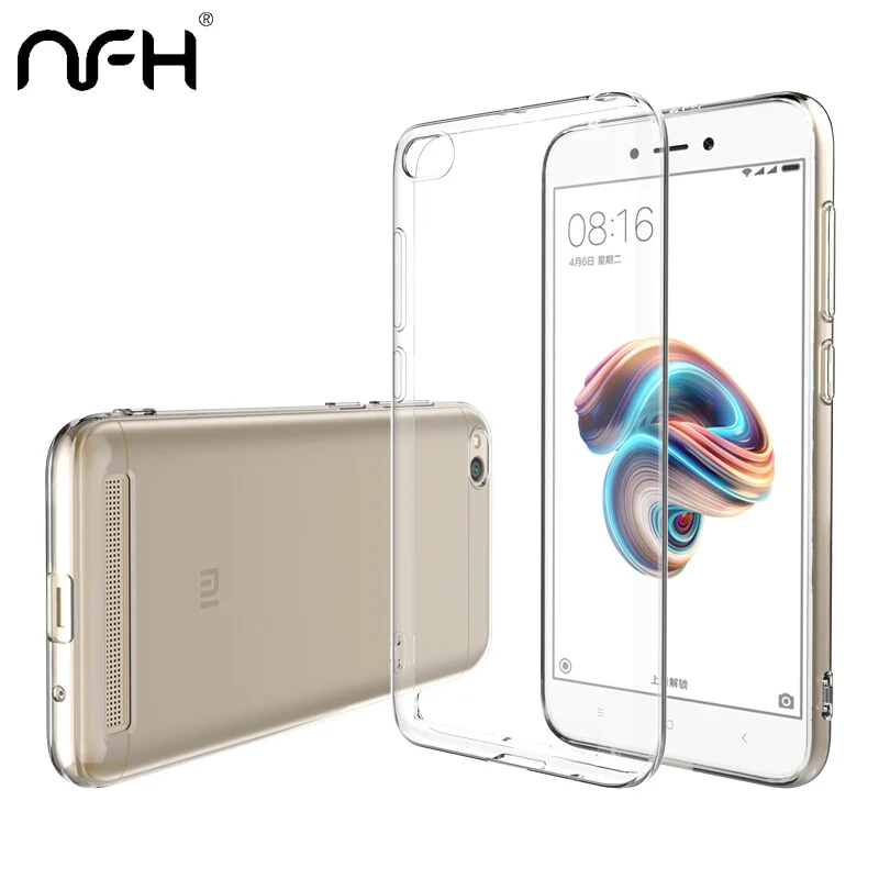 

Ultra Thin Soft TPU Case For Xiaomi Redmi 4X 4A 5A 4 5 Plus S2 Note 4 5 4X 5A Mi 8 A1 5X Clear Silicone Phone Case Capa Coque