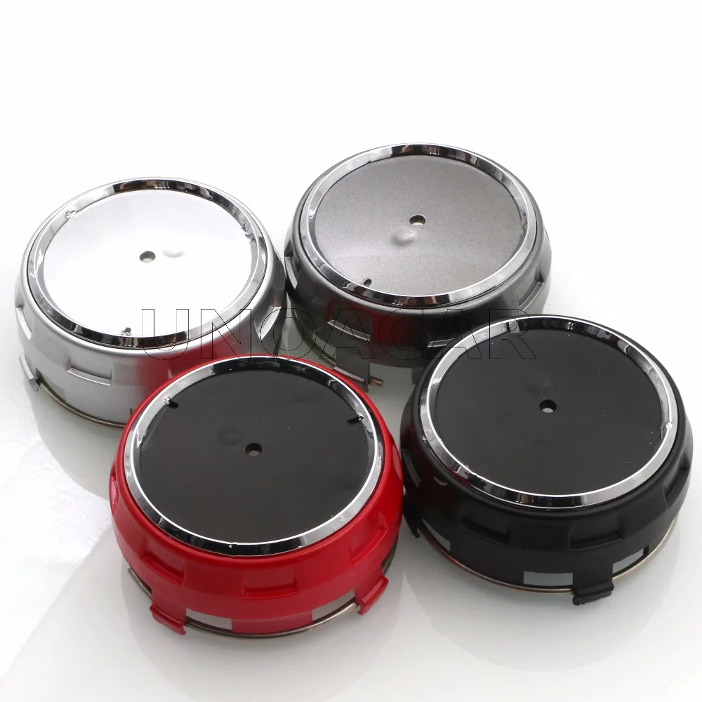 

4pcs Red Black Grey Silver Hight Quality Car Wheel center hub caps emblem For Mercede Benz All 75mm Accessories Styling