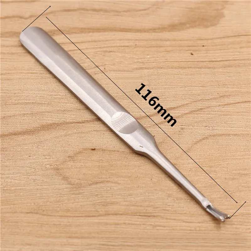 Leather Leathercraft Stitching Tool Kit 2 PC U+V Shaped Groover Skiving Edge Beveler