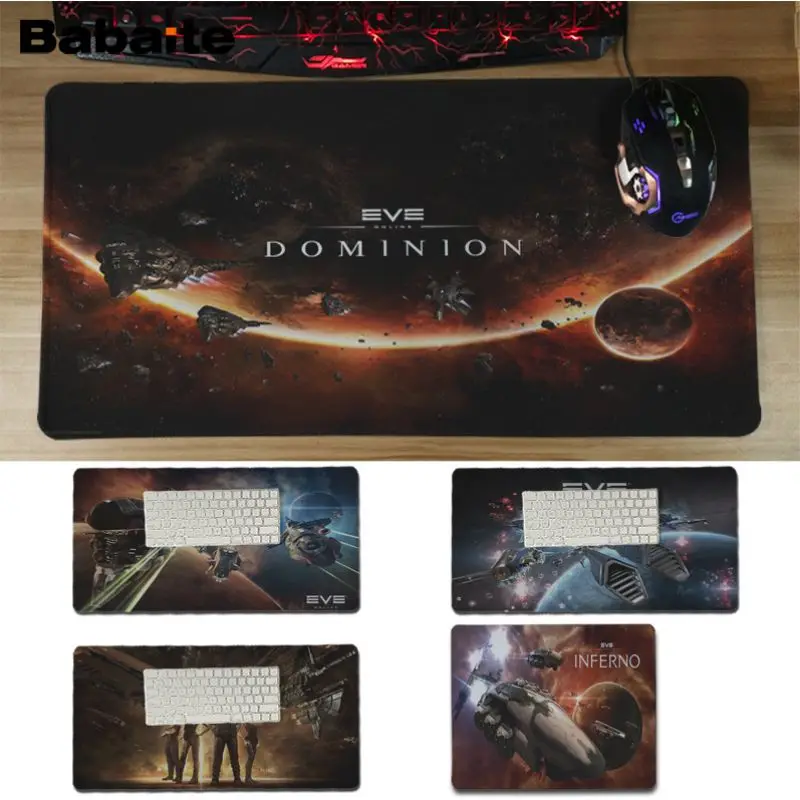 Babaite My Favorite EVE Online spaceship Large Mouse pad PC Computer mat Unique Desktop Pad Game Lockedge Mousepad | Компьютеры и офис