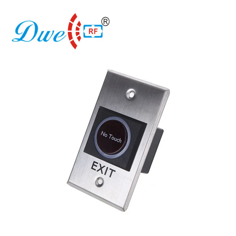 

DWE CC RF access control parts NO NC COM door release button infrared no touch switch 12v 24V optional