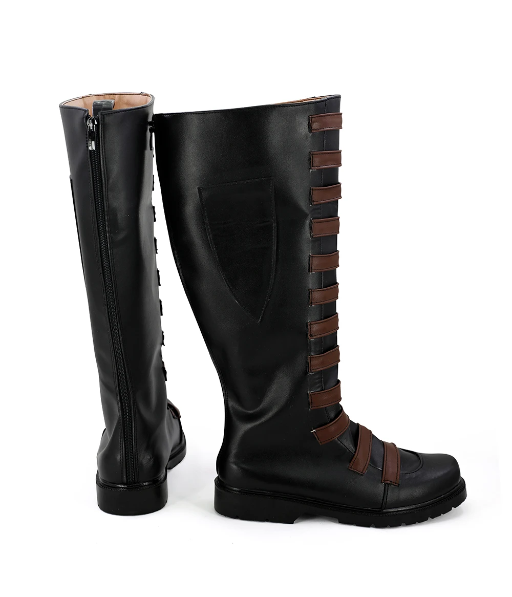 X-Men Deadpool Neena Thurman Domino Cosplay Boots Shoes (6)