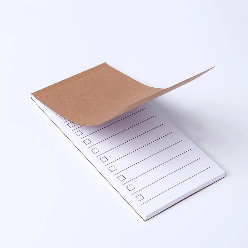Карманный крафт-бумажный блокнот для заметок канцелярские принадлежности Скрапбукинг заметки, чтобы сделать список Tear контрольный лист блокнот для заметок - Цвет: A
